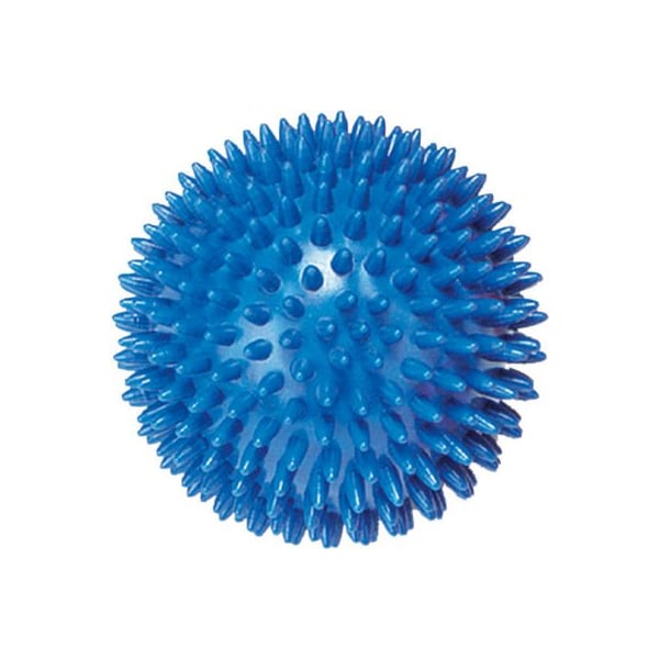 CanDo Massage Ball, 10 cm (4"), Blue, 1 Dozen